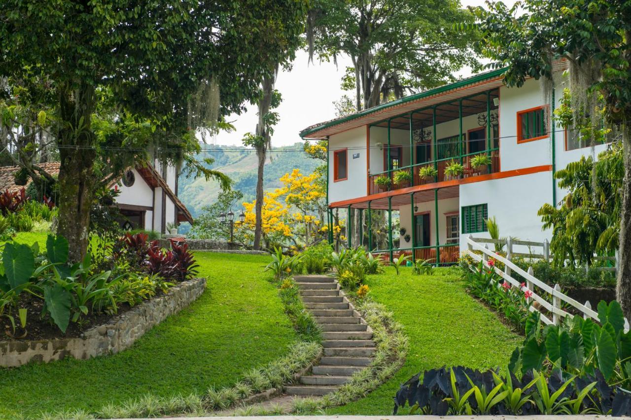 Ferienwohnung Hacienda Charrascal Coffe Farm Manizales Exterior foto