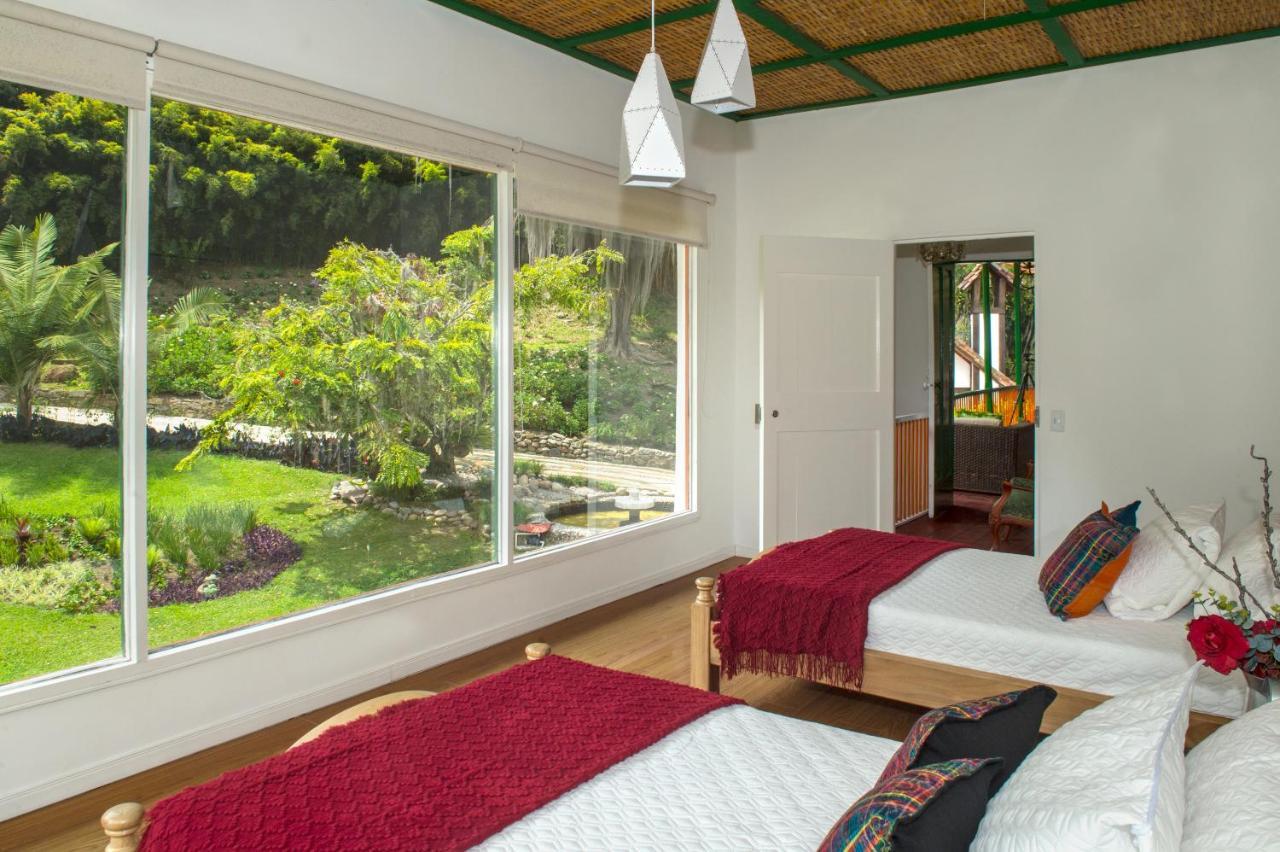 Ferienwohnung Hacienda Charrascal Coffe Farm Manizales Exterior foto