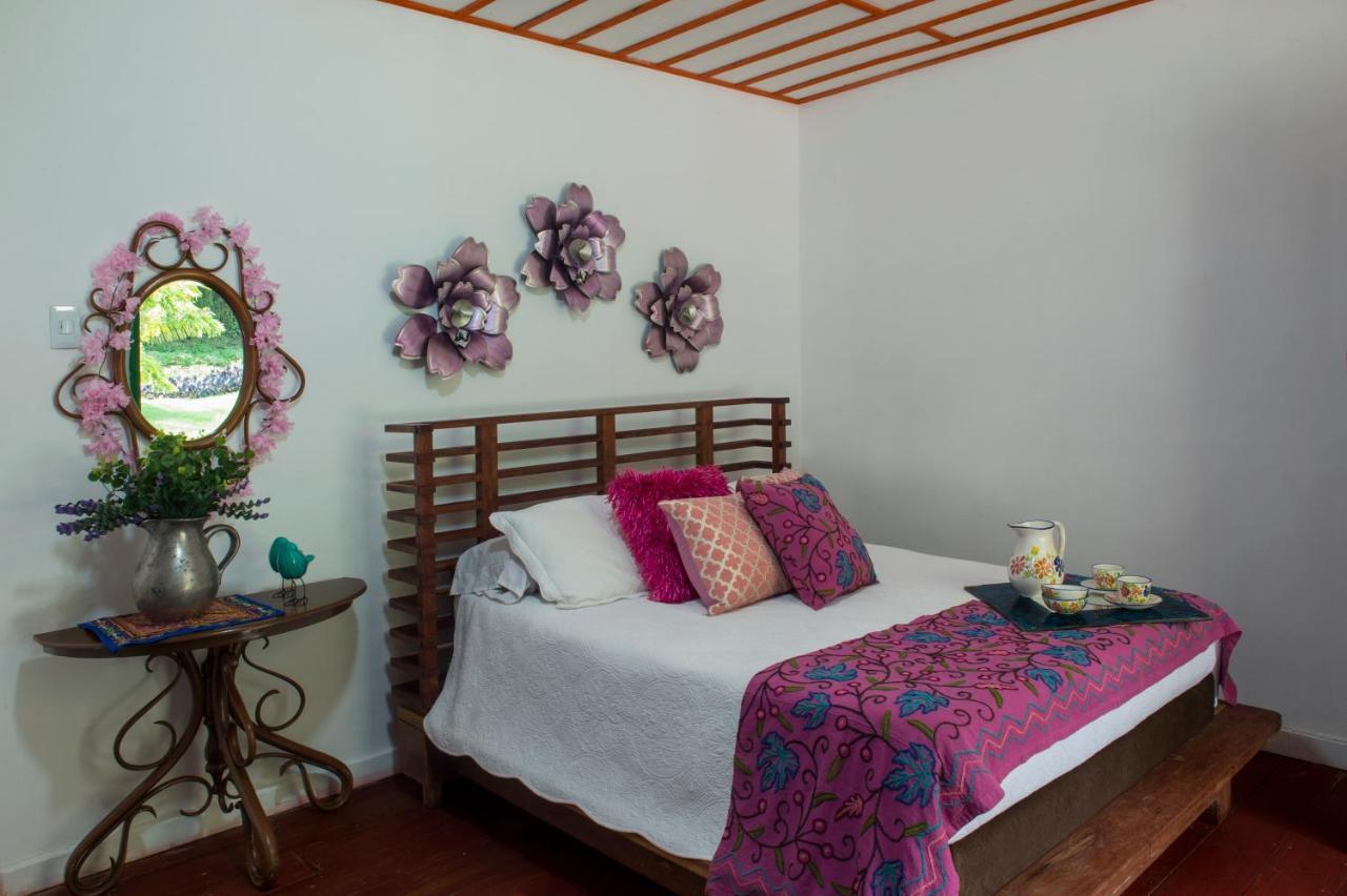 Ferienwohnung Hacienda Charrascal Coffe Farm Manizales Exterior foto