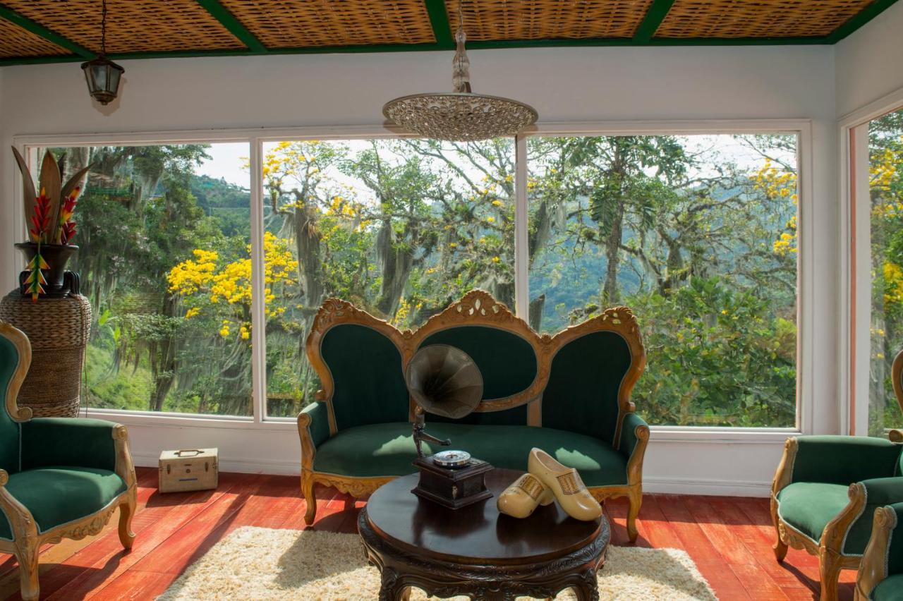 Ferienwohnung Hacienda Charrascal Coffe Farm Manizales Exterior foto