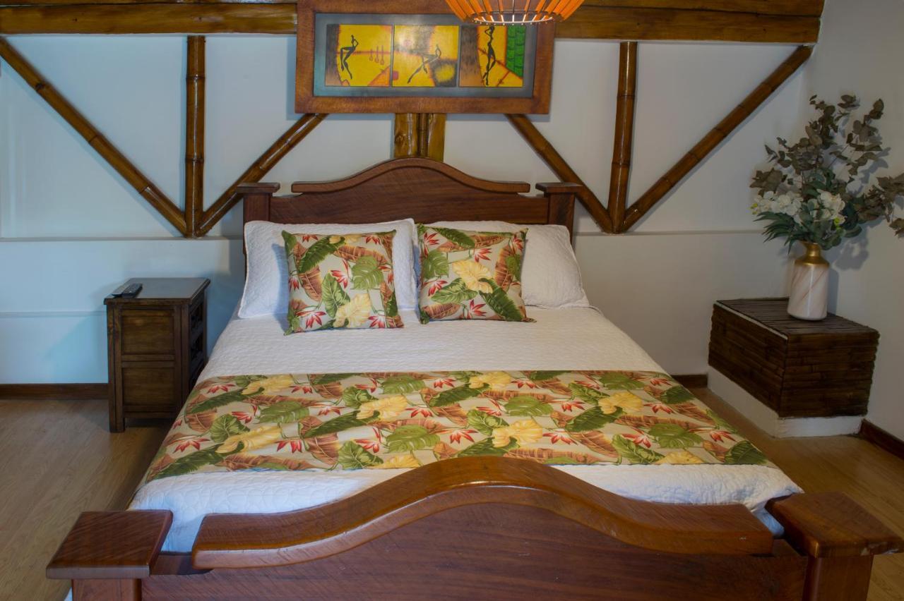 Ferienwohnung Hacienda Charrascal Coffe Farm Manizales Exterior foto