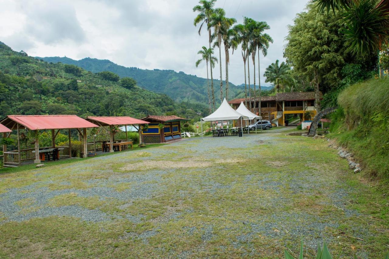 Ferienwohnung Hacienda Charrascal Coffe Farm Manizales Exterior foto
